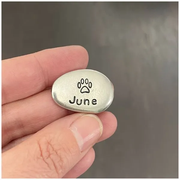 Pet Memorial Stones 14 Pocket pet Memory Stones