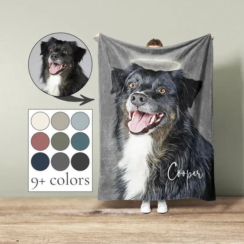 Memorial Blankets for Dogs 2 pet Memorial Blankets