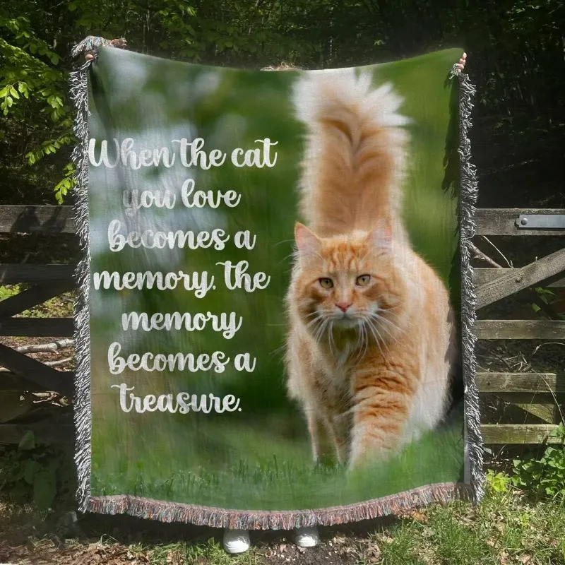 Memorial Blankets for Cat 5 Quote-Based Text Blankets