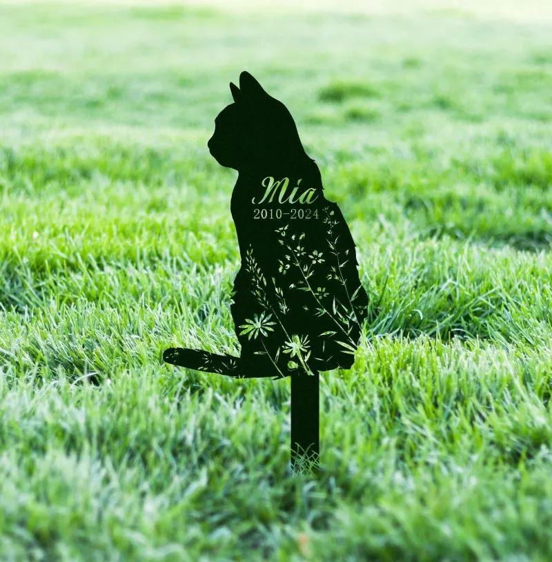 Cat Memorial Guide 3 Cat Memorial Plaque