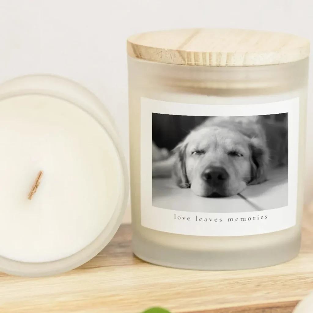 Dog Memorial Guide 6 Dog Memorial Candle