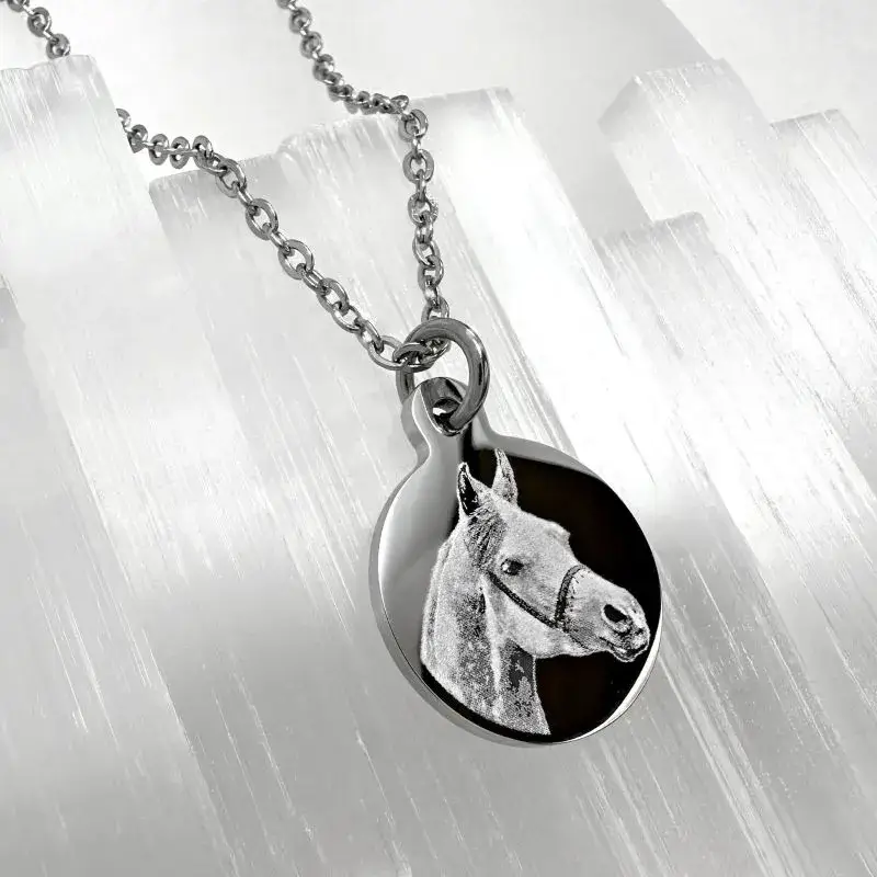 Horse Memorial Guide 3 Horse Memorial Necklace