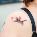 Angel Cat Memorial Tattoos (2)