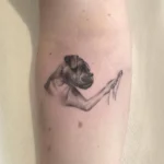 Boxer Dog Memorial Tattoo 6
