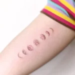 Cat Paw Print Memorial Tattoo​