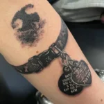 Dog Collar Memorial Tattoo 5