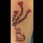 Dog Memorial Tattoo With Quotes 8
