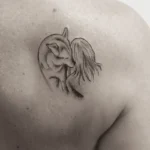Dog Memorial Tattoos For Females 12