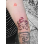 Dog Memorial Tattoos For Females 7