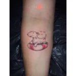 Dog Memorial Tattoos For Females 8