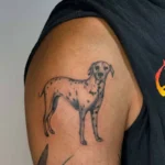 Dog Memorial Tattoos For Guys 9