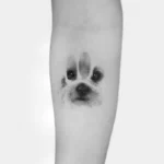 Dog Paw Memorial Tattoo