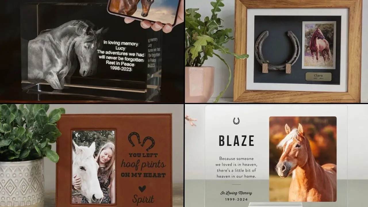 Meghan – Writing About Horse Memory, Land & Remembrance 5 Horse Memorial Frame Ideas