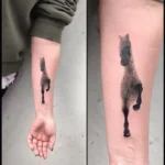 Running Horse Memorial Tattoo