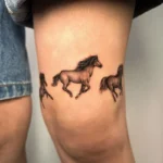 Running Horse Memorial Tattoo