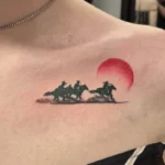 Small Horse Memorial Tattoo