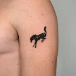 Small Horse Memorial Tattoo