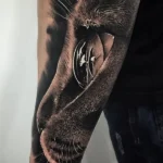 3D Cat Memory Tattoo