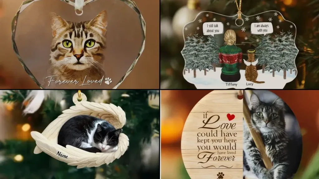 Cat Memorial Ornament