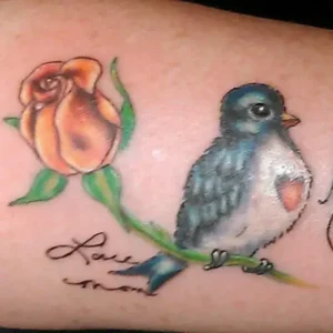 Bird Memorial Tattoos & Symbolism 13 Birds with Symbolic Meanings (3)